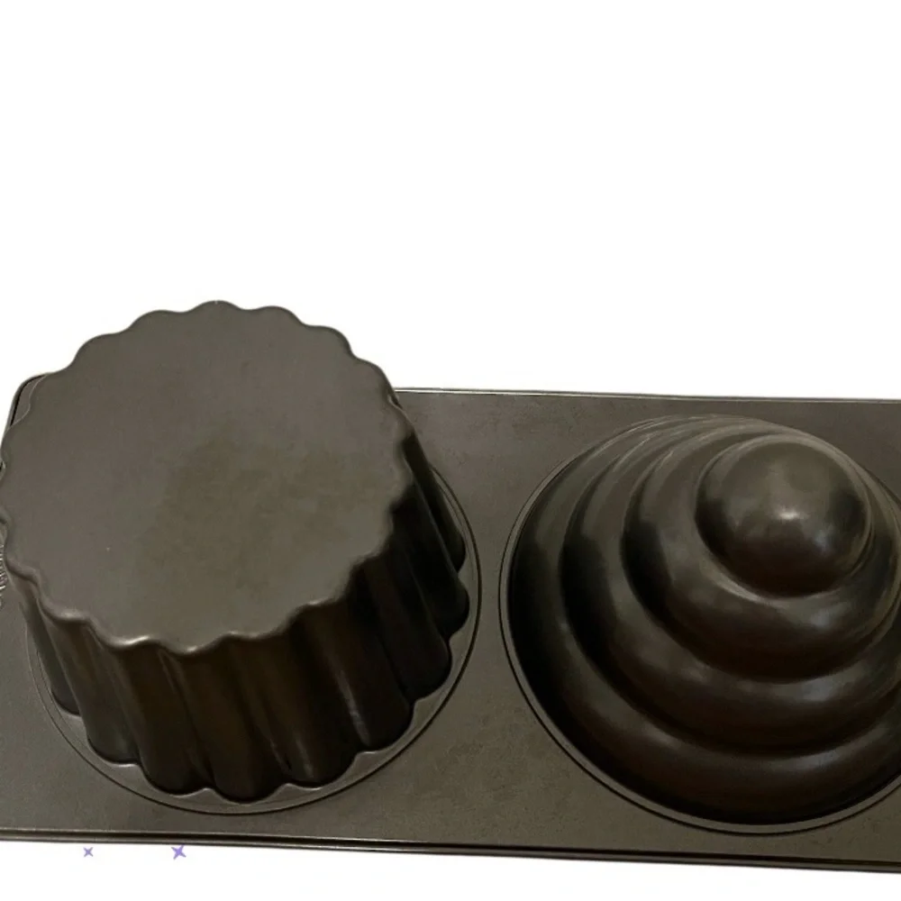 Cupcake Pan Cake Pan Non-Stick WILTON Jumbo 3D Giant Cupcakes Cup Cakes Recipe 1